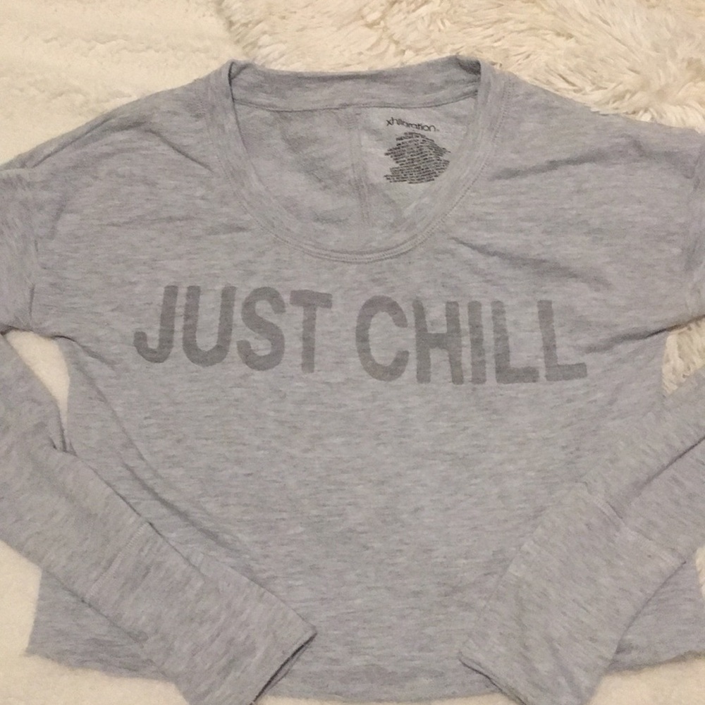 Just Chill Crop Sleep Top